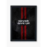تابلو دکوراتیو مدل never give up کد 6950162