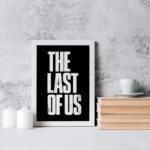 تابلو دکوراتیو مدل The Last Of Us کد F189
