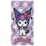 حوله استخری مدل کرومی kuromi کد 04 سایز 80x150 سانتی متر