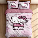 سرویس خواب تک نفره 5 تکه مدل کیتی kity کد sanrio 6