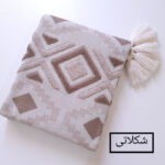 شال مبل مدل پانچدوزی کد 2 سایز 170×140 سانتیمتر